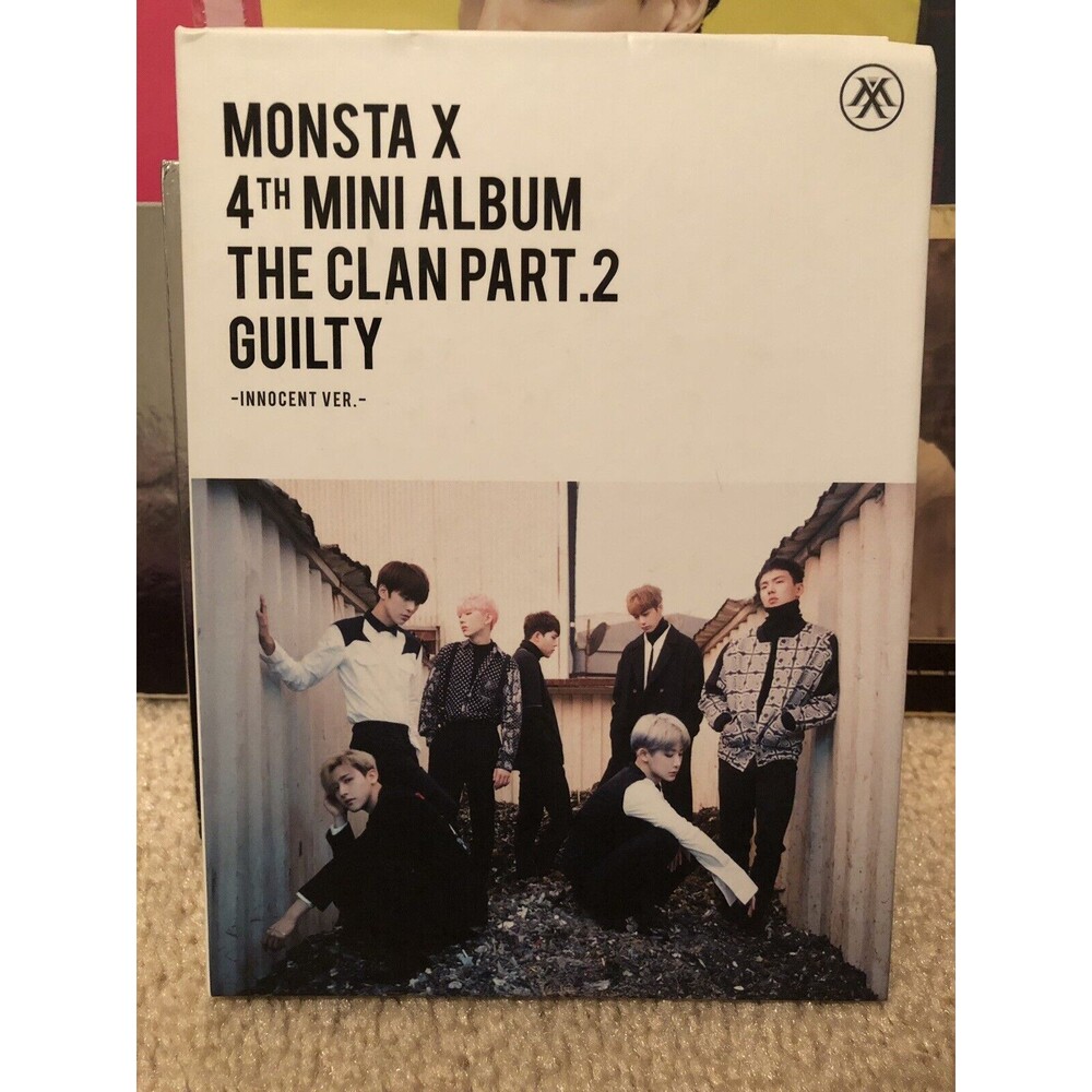 Monsta X The Clan Part 2 Guilty Album Kpop Music CD